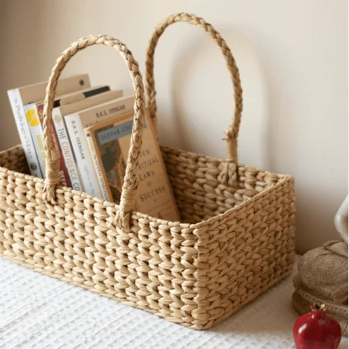 kauna grass hamper basket